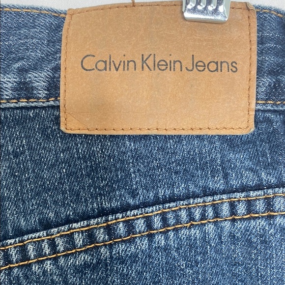Calvin Klein Jeans Blue Classic Straight Denim - Picture 2 of 7